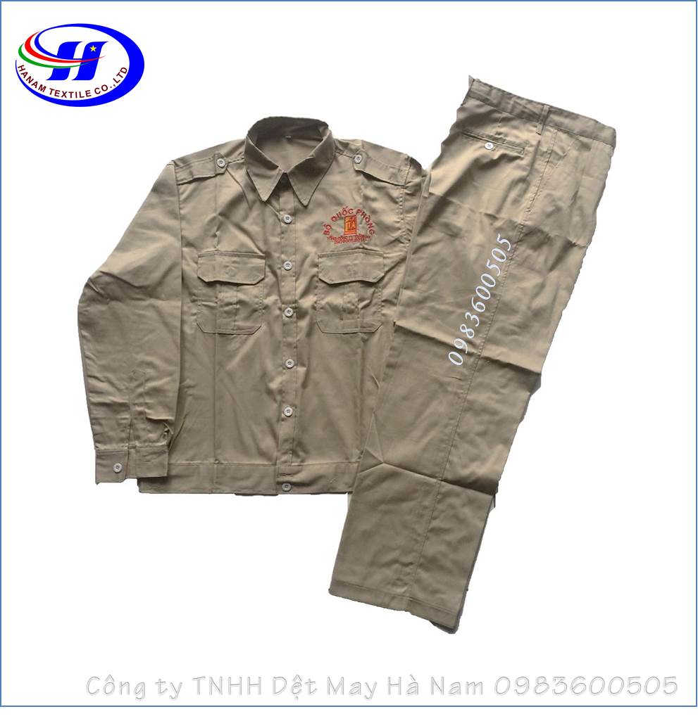 Quần áo bảo hộ lao động Mẫu MHN11