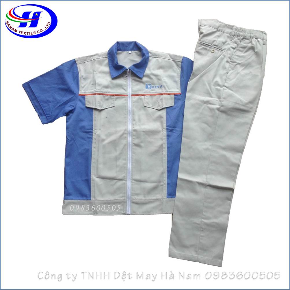 Quần áo bảo hộ lao động Mẫu MHN06